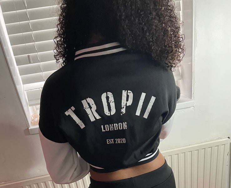 Varsity cropped jacket Tropii Loungewear 