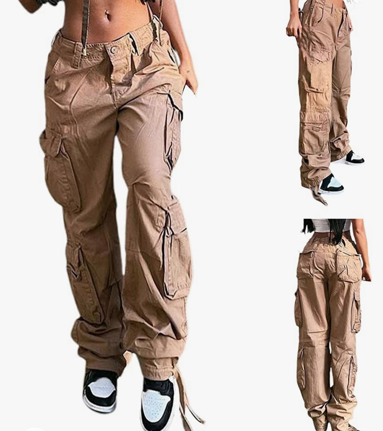 Wide leg cargo trousers Tropii Loungewear 